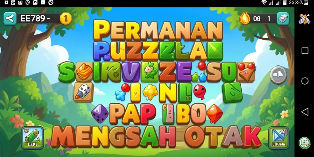 Tampilan gameplay EE789 yang menarik dan penuh warna.