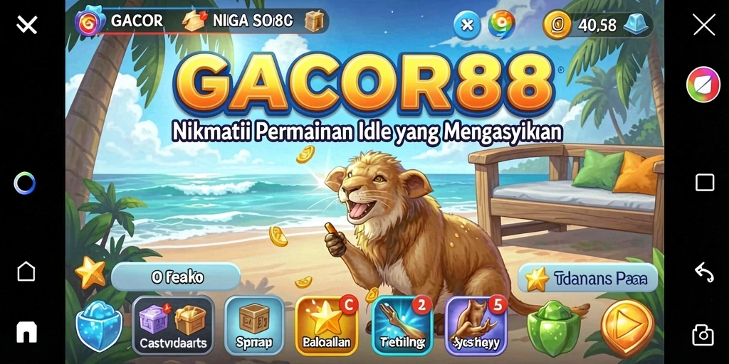 GACOR88 menampilkan gameplay Idle yang santai dan menarik.