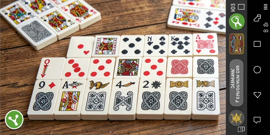 Tampilan gameplay Domino yang sangat interaktif dan menarik di H03.