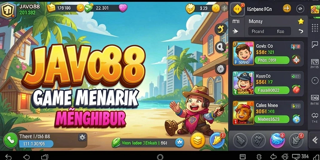 Screenshot gameplay JAVO88 menampilkan fitur Idle yang menarik.