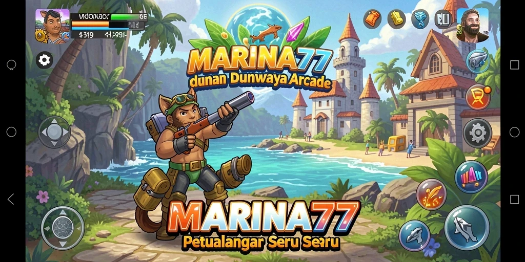 Gameplay seru dan penuh aksi dalam MARINA77.