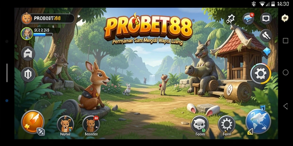 Tampilan gameplay menarik dan menyenangkan di PROBET88.