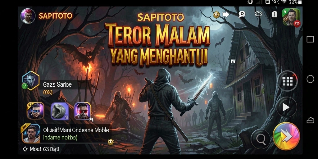 Pengalaman gameplay SAPITOTO yang menegangkan dan mencekam.