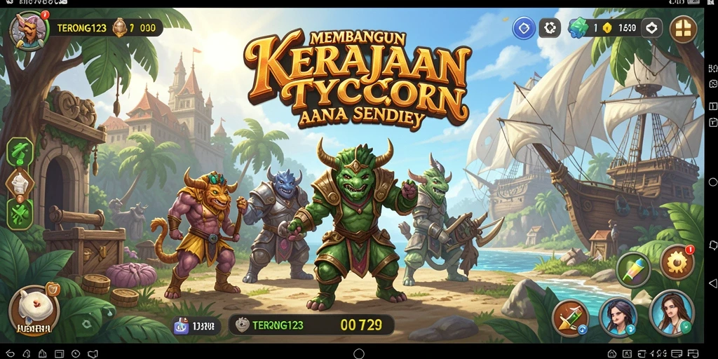 Tampilan gameplay Tycoon yang menarik dan interaktif.